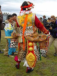 Витязи сняли тигровые шкуры по настоянию Далай-ламы