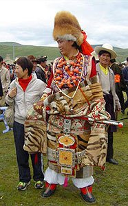 Витязи сняли тигровые шкуры по настоянию Далай-ламы