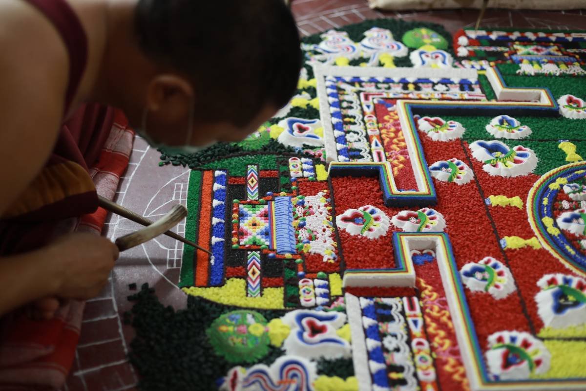 Буддийский фестиваль благой удачи