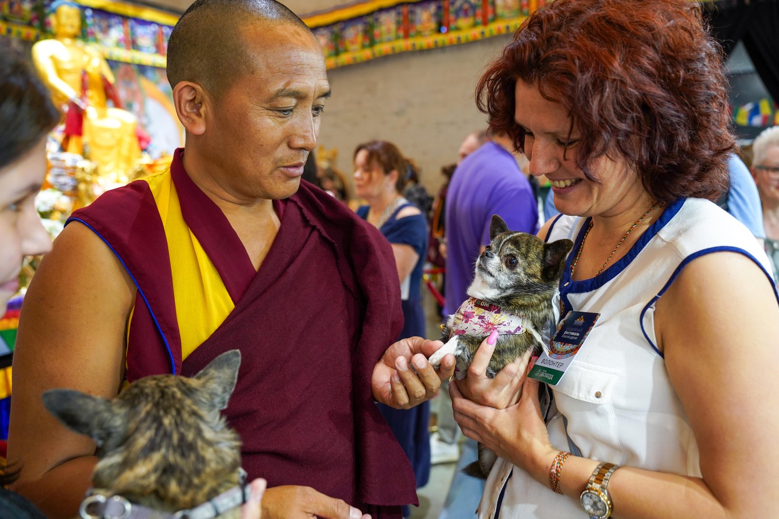 Буддийский фестиваль благой удачи