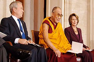 Обращение Его Святейшества Далай-ламы по случаю вручения Золотой медали Конгресса США