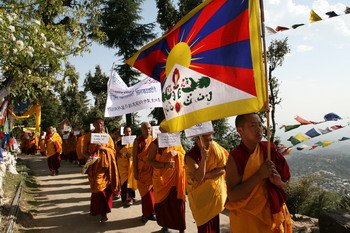 Фоторепортаж из Дхарамсалы: "Пусть сердце Тибета бьется вечно..."