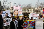 Акции в поддержку Тибета в России и СНГ