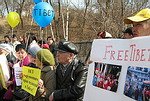 Акции в поддержку Тибета в России и СНГ