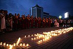Акции в поддержку Тибета в России и СНГ