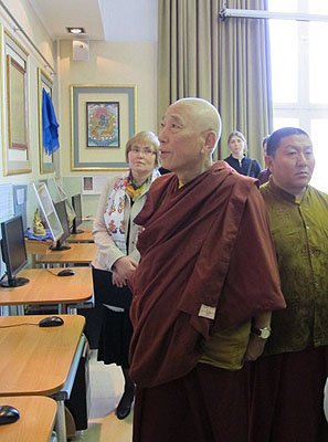Ело Ринпоче прочитал  лекцию в Уральском государственном университете 