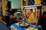 Фоторепортаж. В дацане Петербурга провели церемонию разрушения мандалы
