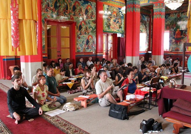 В Калмыкии прошло двухдневное затворничество по Ламриму
