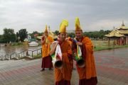 Фоторепортаж. Буддийский праздник в "Золотой обители Будды Шакьямуни"
