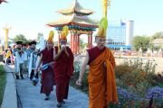 Монахи Калмыкии и монастыря Гьюдмед провели в республике ритуал призывания благополучия и богатства