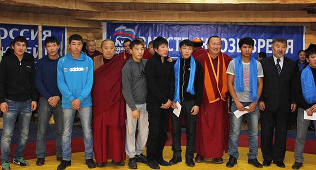 В Улан-Удэнском дацане "Хамбын Хурээ" в Верхней Березовке открылся Дворец борьбы