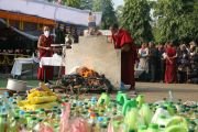 Монахи монастырей Гьюто и Гьюдмед завершили церемонию освящения ступы Махабодхи в Бодхгае
