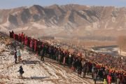 Фото. В тибетском монастыре Лабранг начался молитвенный фестиваль