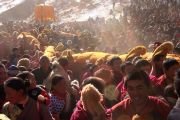 Фото. В тибетском монастыре Лабранг начался молитвенный фестиваль