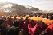 Фото. В тибетском монастыре Лабранг начался молитвенный фестиваль
