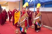 Гьялцап Ринпоче даровал в Бодхгае посвящение долгой жизни