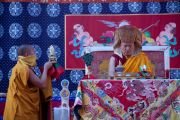 Гьялцап Ринпоче даровал в Бодхгае посвящение долгой жизни