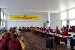 В Иволгинском дацане «Хамбын Хурээ» прошел хурал (собрание) Буддийской традиционной Сангхи России