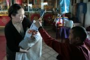 Фоторепортаж. Последний звонок в Эрзинском районе Тувы совпал с выставкой священных реликвий