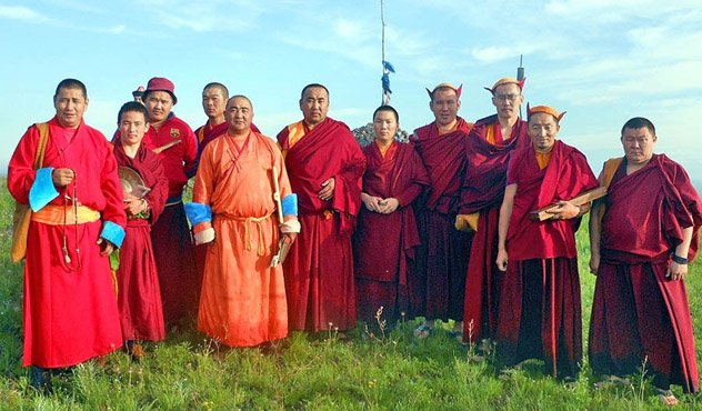 Ламы Агинского дацана освятили дуган в Монголии Ламы Агинского дацана освятили дуган в Монголии