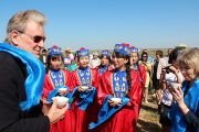 Фоторепортаж. Паломничество профессора Турмана в Калмыкию, на родину своего духовного учителя