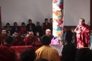20 лет спустя − представитель Е.С. Далай-ламы Наванг Рабгьял и геше Лхакдор прибыли в Туву