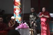 20 лет спустя − представитель Е.С. Далай-ламы Наванг Рабгьял и геше Лхакдор прибыли в Туву