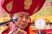 Фото. Выдающийся учитель Дрикунг Кагью Кьябдже Гарчен Ринпоче посетил Киев