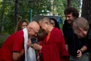 Фото. Выдающийся учитель Дрикунг Кагью Кьябдже Гарчен Ринпоче посетил Киев
