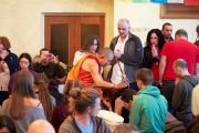 Фото. Выдающийся учитель Дрикунг Кагью Кьябдже Гарчен Ринпоче посетил Киев