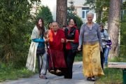 Фото. Выдающийся учитель Дрикунг Кагью Кьябдже Гарчен Ринпоче посетил Киев