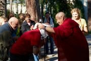 Фото. Выдающийся учитель Дрикунг Кагью Кьябдже Гарчен Ринпоче посетил Киев