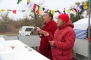 В Яшалтинском районе Калмыкии открыта Ступа Просветления