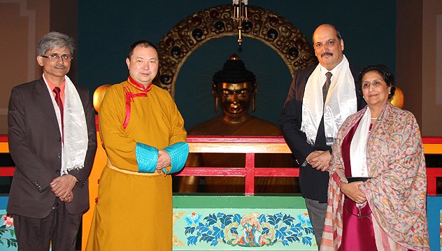 Посол Индии посетил главный буддийский храм Калмыкии