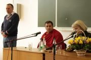 Видео. Тензин Приядарши прочитал в Краснодаре лекцию о лидерстве