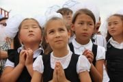 Фоторепортаж. В поселке Ергенинский в Калмыкии освящена ступа Просветления