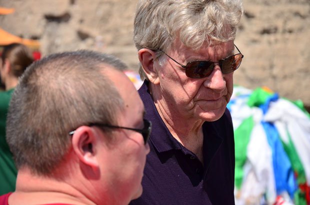 Профессор Роберт Турман посетил Устуу-Хурээ, храм и одноименный музыкальный фестиваль Профессор Роберт Турман посетил Устуу-Хурээ, храм и одноименный музыкальный фестиваль