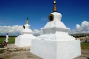 Участники музыкального фестиваля «Устуу-Хурээ» приняли участие в открытии субургана богини Сарасвати