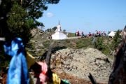 Фоторепортаж. Ступы Намгьялмы и Лхабаб чортен возведены в Туве под руководством досточтимого Шивалха Ринпоче