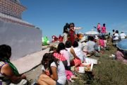 Фоторепортаж. Ступы Намгьялмы и Лхабаб чортен возведены в Туве под руководством досточтимого Шивалха Ринпоче
