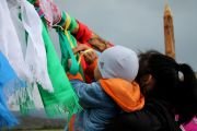 Фоторепортаж. Ступы Намгьялмы и Лхабаб чортен возведены в Туве под руководством досточтимого Шивалха Ринпоче