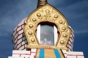 Фоторепортаж. Ступы Намгьялмы и Лхабаб чортен возведены в Туве под руководством досточтимого Шивалха Ринпоче