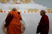 Фоторепортаж. Ступы Намгьялмы и Лхабаб чортен возведены в Туве под руководством досточтимого Шивалха Ринпоче