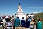 Фоторепортаж. Ступы Намгьялмы и Лхабаб чортен возведены в Туве под руководством досточтимого Шивалха Ринпоче