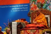 Фото. Учения Е. С. Далай-ламы для буддистов России. День 1 Фото. Учения Е. С. Далай-ламы для буддистов России. День 1