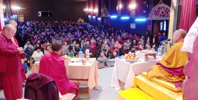 Досточтимый Шивалха Ринпоче даровал трехдневные учения в Кызыле