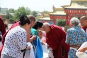 Фото. Профессор Самдонг Ринпоче посетил калмыцкие храмы