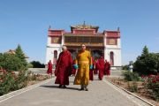 Фото. Профессор Самдонг Ринпоче посетил калмыцкие храмы