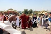 Фото. Профессор Самдонг Ринпоче посетил калмыцкие храмы