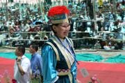 Калмыцкие паломники совершили подношение танца 722 божествам мандалы Калачакры